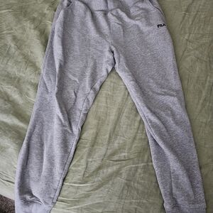 Fila Light Gray Joggers